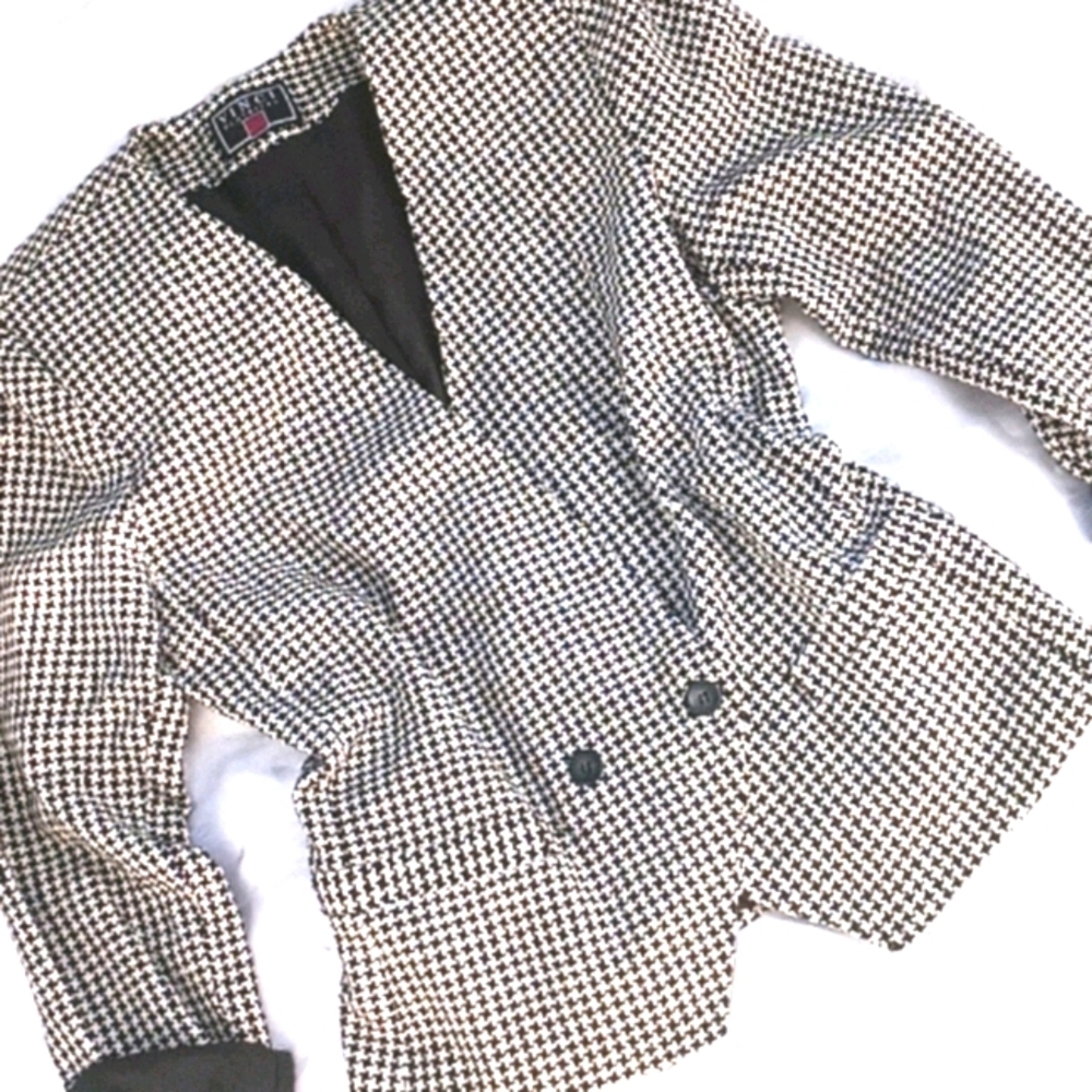 Vtg Vinci Clothiers Silk Jacket